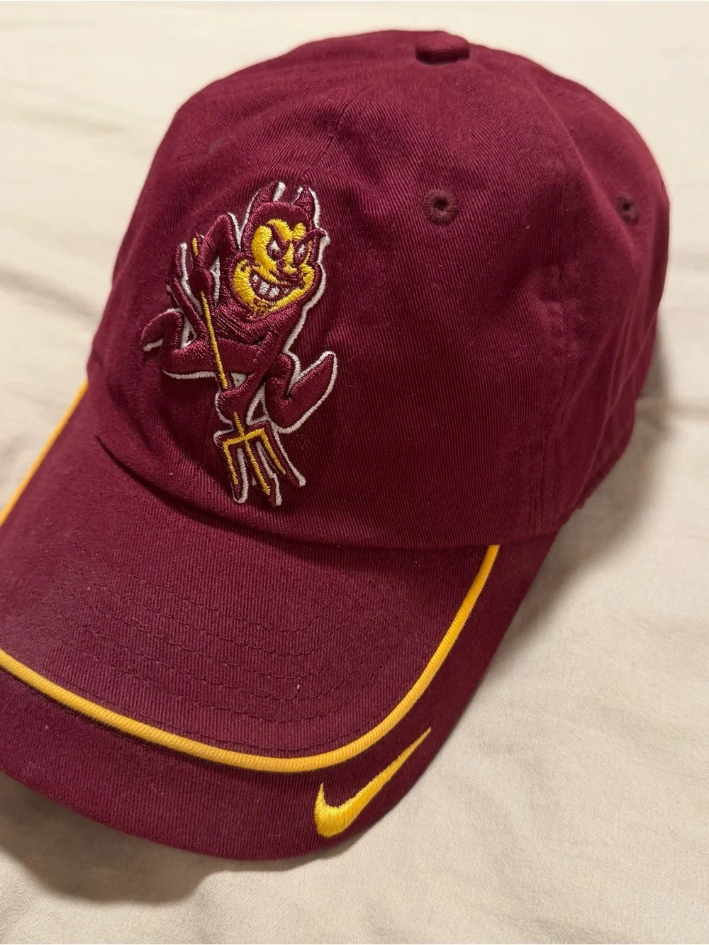 Nike Maroon Unstructured Baseball Cap